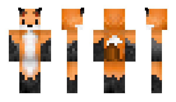 Minecraft скин по нику MistytheFox