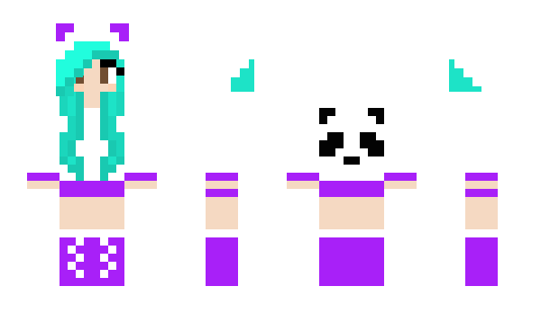 Minecraft skin aliline