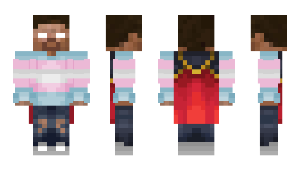 Minecraft skin origamieels