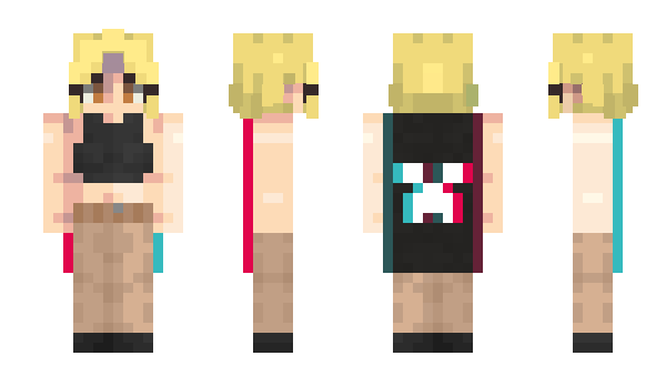 Minecraft skin Yorozu_Ryomen