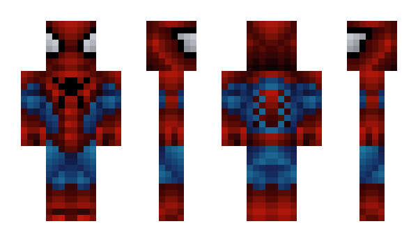 Minecraft skin Spidermun