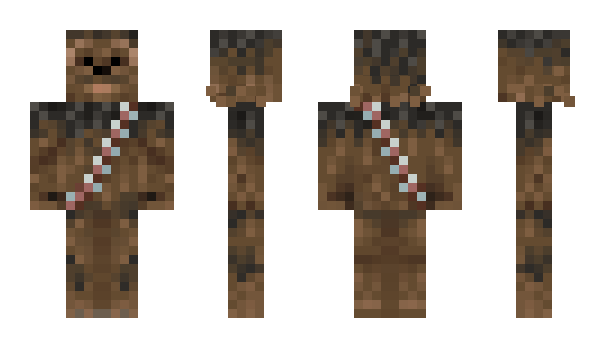 Minecraft skin Chewbacca777