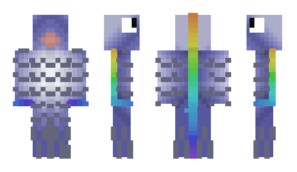 Minecraft skin RainbowFish