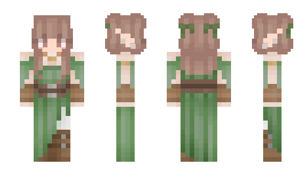 Minecraft skin Elisriel