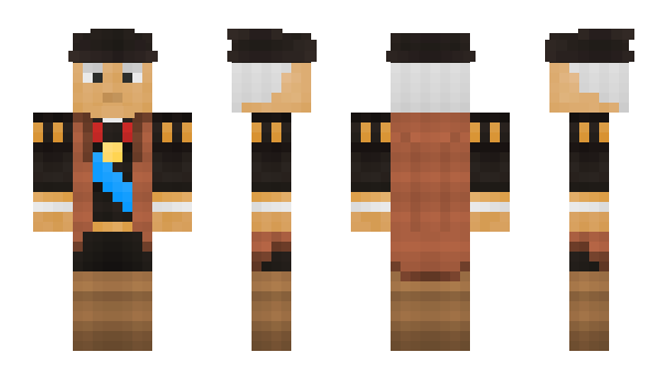 Minecraft skin kingae