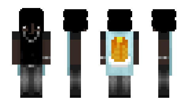 Minecraft skin CYBMOON