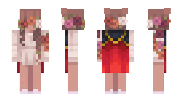 Minecraft скин по нику bug_elkrose
