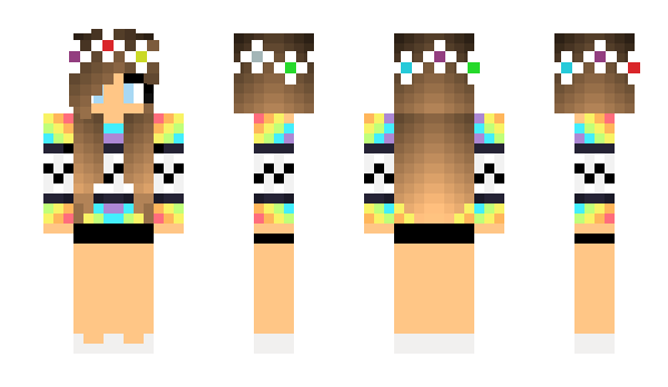 Minecraft skin LovelyX