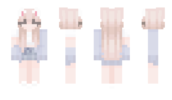 Minecraft skin minthita