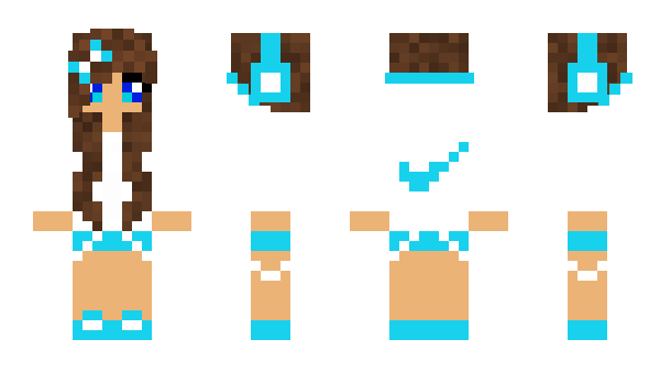 Minecraft skin Mrs_Shnabz