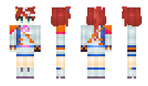 Minecraft skin Tokai_Teio