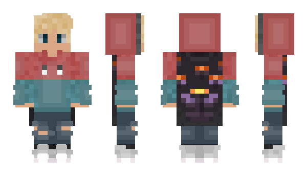 Minecraft skin Leckel