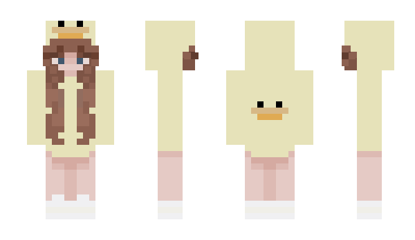 Minecraft скин по нику papera_chan