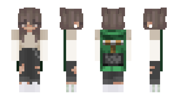 Minecraft skin ItsMeagan