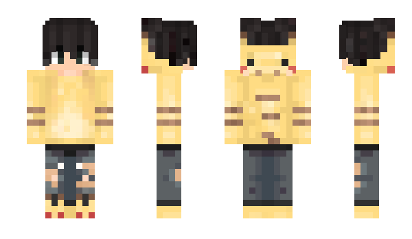 Minecraft скін по ніку AceMV