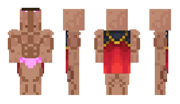 Minecraft skin mapet3d