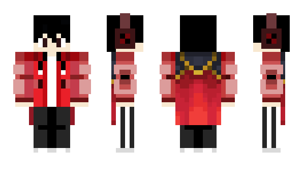 Minecraft skin AgentRed231
