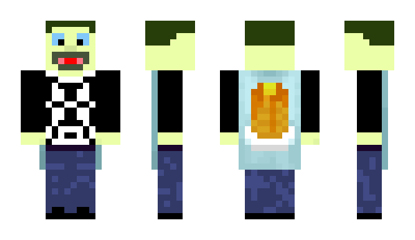 Minecraft скин по нику Zatterki