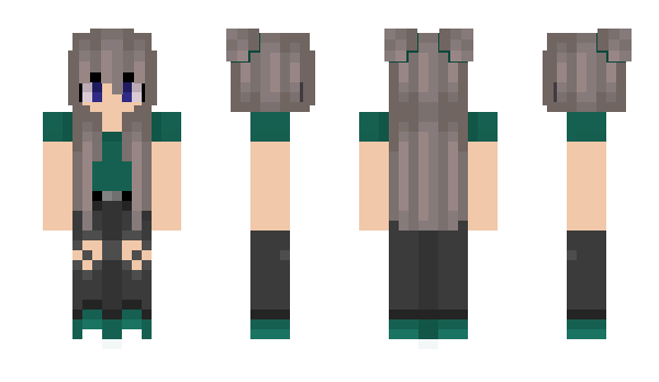 Minecraft skin Seleni