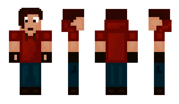 Minecraft skin Bierno