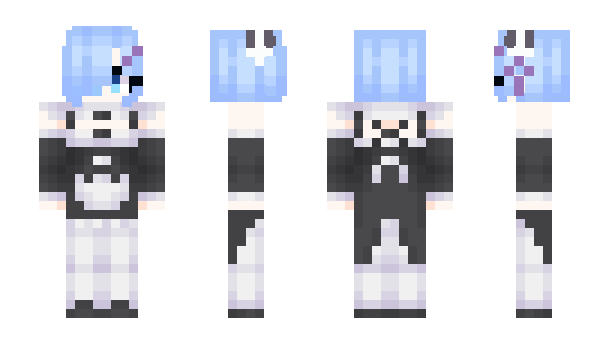 Minecraft skin Amelia_K