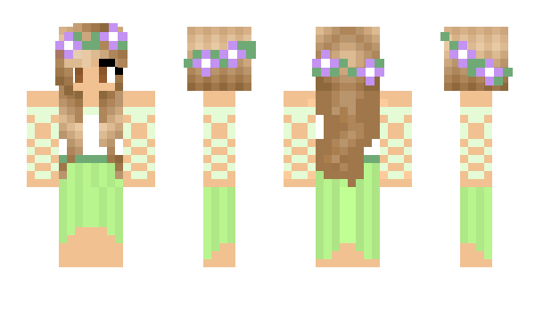 Minecraft skin Princess_VeeVee