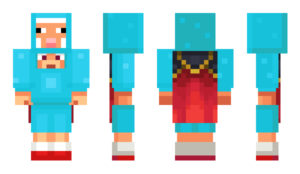 Minecraft skin whiletruesleep