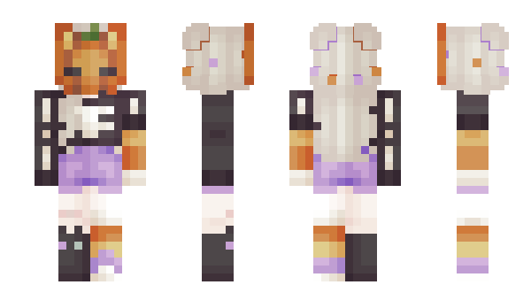 Minecraft skin ZeroFoxVee