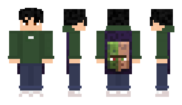 Minecraft skin TheManSnappy