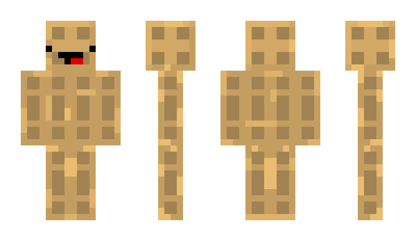 Minecraft skin Kampfhuhn