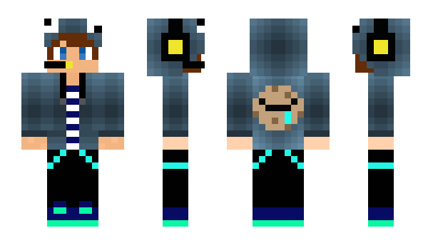 Minecraft skin PixelCookie