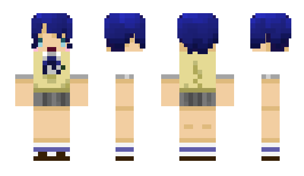 Minecraft skin megumu