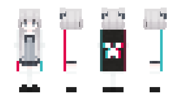 Minecraft skin Mikanw