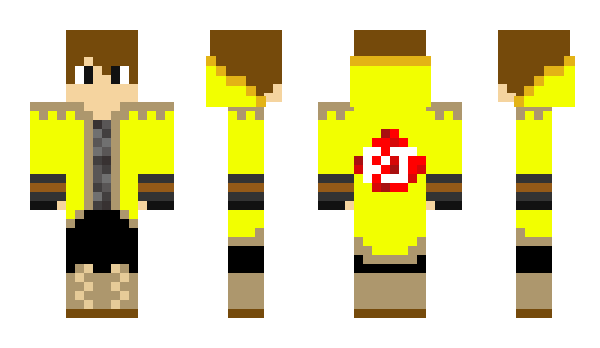 Minecraft skin RedJH
