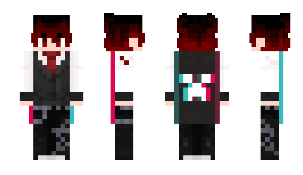 Minecraft skin Akasaki_04