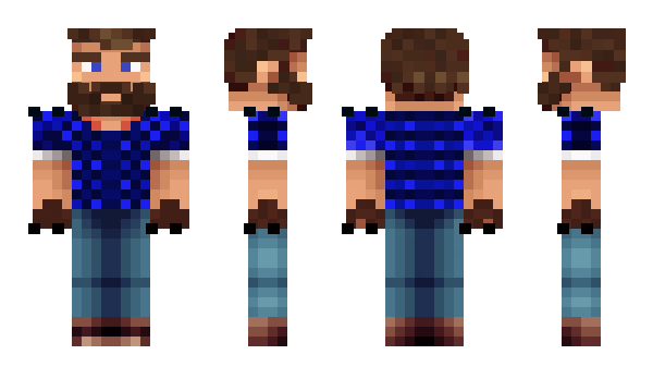Minecraft skin CrimsonKg