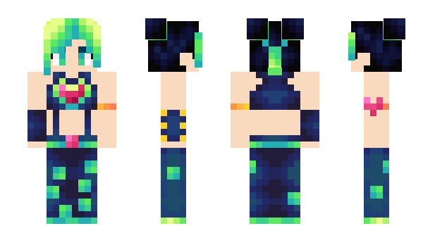 Minecraft skin auntye