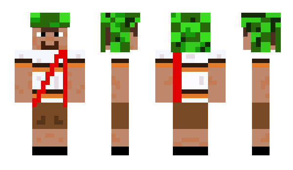 Minecraft skin MrDormilon