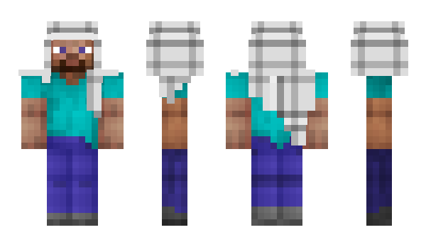 Minecraft skin Moncef