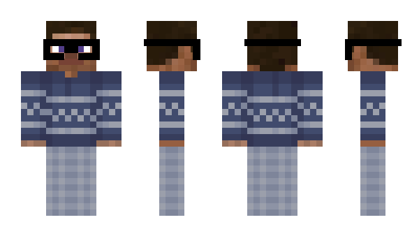 Minecraft скін по ніку DENIL