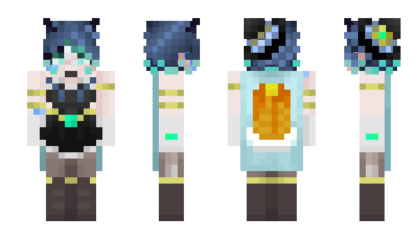 Minecraft скин по нику TurtyTi