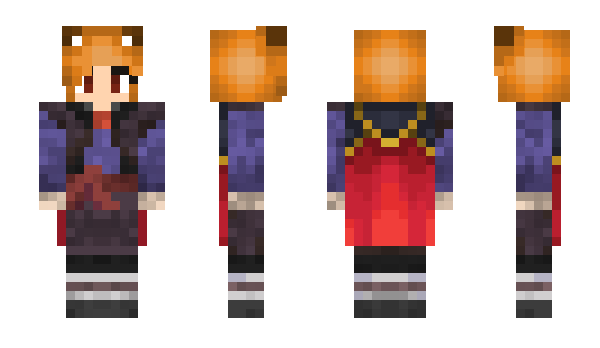 Minecraft skin mini_samurai