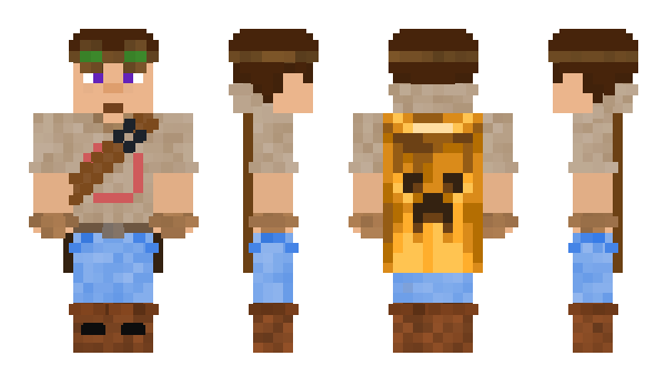 Minecraft скин по нику YzeDlck