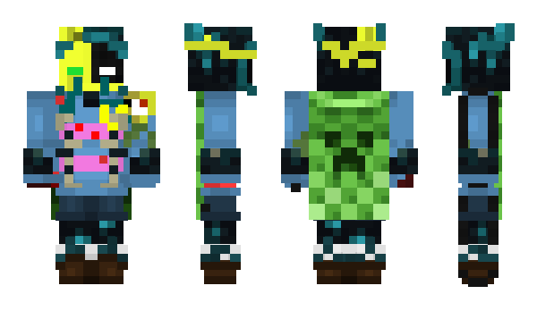 Minecraft skin XZedNegro