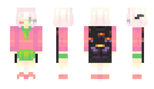 Minecraft skin melohee