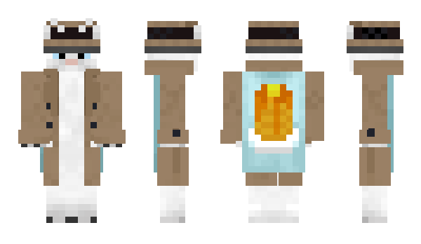 Minecraft skin DetectiveCatt