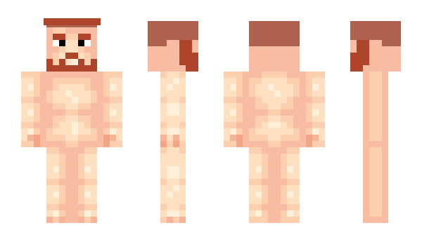 Minecraft skin redhalo