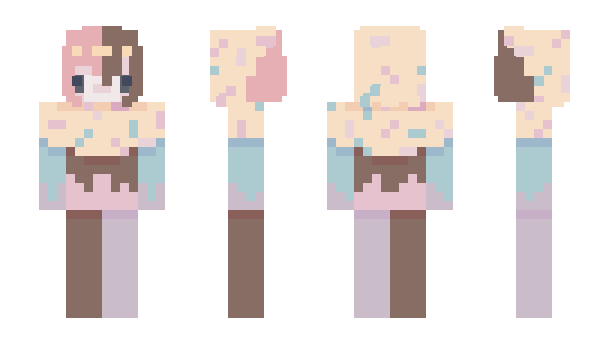 Minecraft скин по нику chipchoco