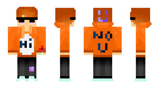 Minecraft skin Foxes_Rule