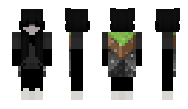 Minecraft skin CatGirlJuju
